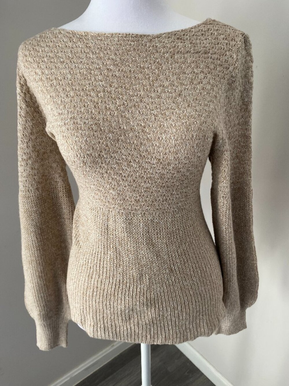 Knit Peplum Sweater